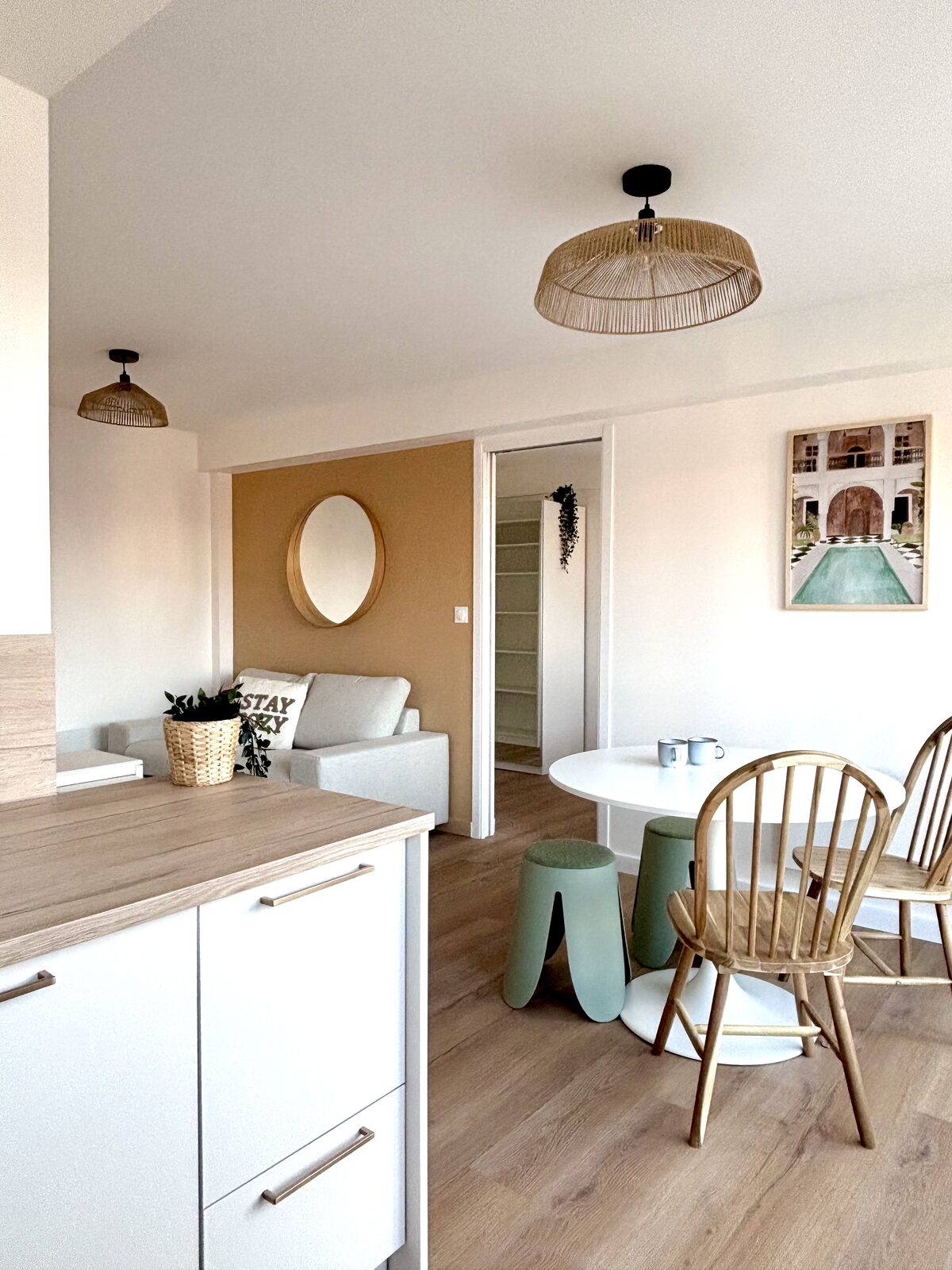 Un intérieur rénové et meublé par Gosset